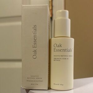 NEW Oak Essentials Nightly Retinol Serum 1oz